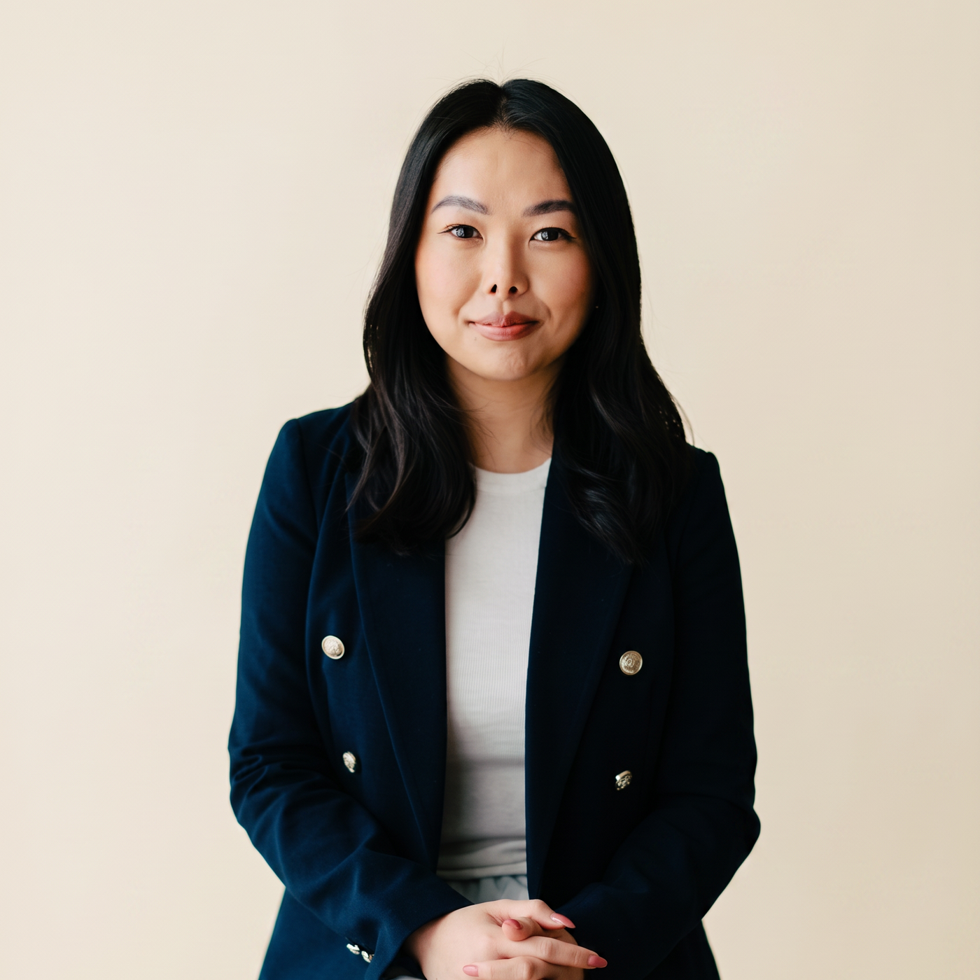 Elizabeth, founder of Reshape Admin, studio portrait